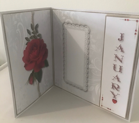 January's Stone is Garnet - Card Kit by Doreen Bell