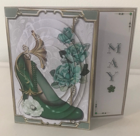 May's Stone is Emerald - Card Kit by Doreen Bell