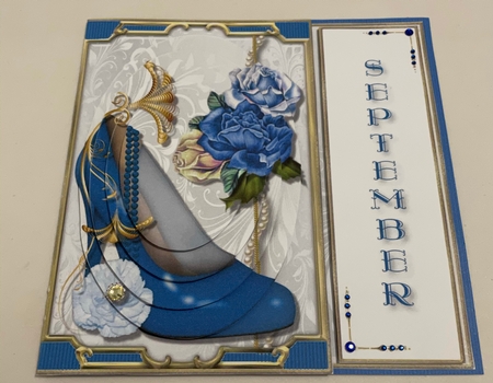 September's Stone is Sapphire - Card Kit by Doreen Bell