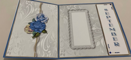 September's Stone is Sapphire - Card Kit by Doreen Bell