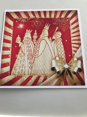 Christmas Golden Red Bumper Kit by Doreen Bell