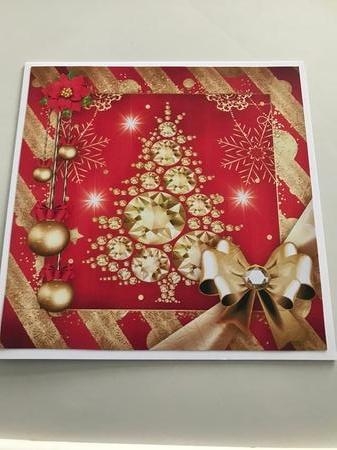 Christmas Golden Red Bumper Kit by Doreen Bell