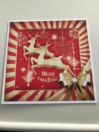 Christmas Golden Red Bumper Kit by Doreen Bell