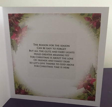 Open Book - Christmas Begins With Christ by Doreen Bell
