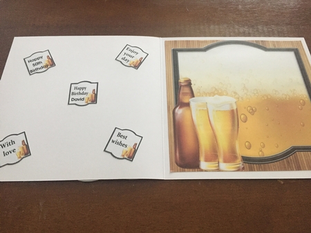 I only drink beer on days that start with T  8x8 Mini Kit by Doreen Bell