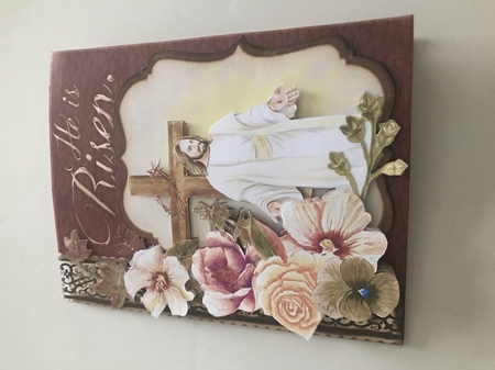 At the Cross Pop Out Book Card and Envelope Kit. by Doreen Bell
