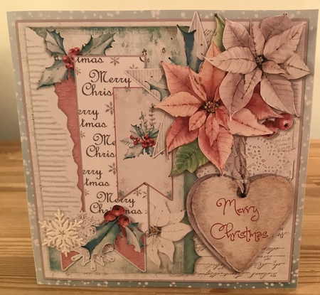 Its Christmas 7x7 Accordion Duo Pocket Card Kit by Doreen Bell