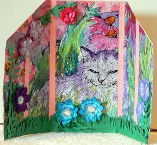 Sleepy in the Garden Theatre Fold by Dorothy Manchester