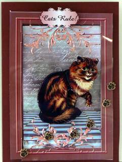 Cats Rule! Louis Wain Fantastical Cat with Sentiments by Dorothy Manchester