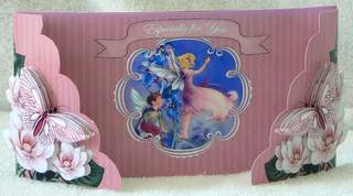 Pink Fairys Especially for You Fancy Picture 3D Card Kit by Dorothy Manchester