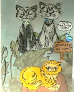 Cute Cats' Fellowship-digi Stamps by Dorothy Manchester