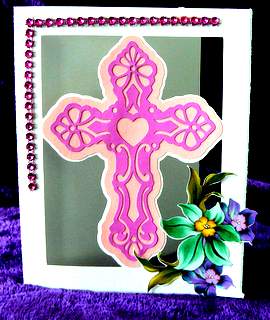 526 Layered Cross Card by Dorothy Manchester