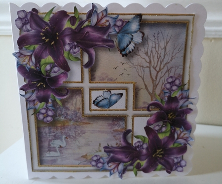 Lilies Of Purple by Dorothy Wreford