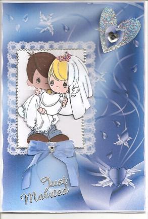2 Heart Theme A5 Card Toppers by Dorothy Wreford
