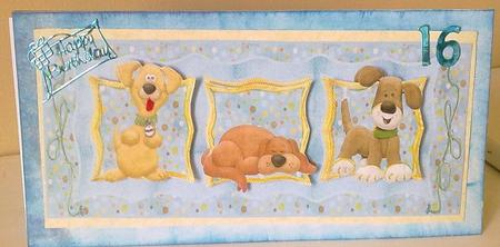 Three Happy Dogs by Dorothy Wreford