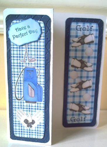 Golf Bookmarks2 by Dorothy Wreford