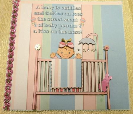 Baby Girl in a Cot Step by Step by Edna Pattison