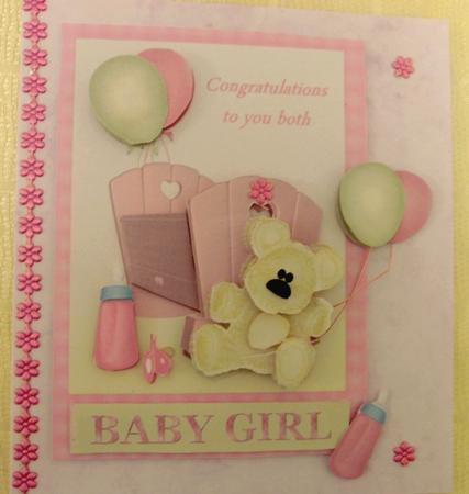 Congratulations Baby Girl Step by Step by Edna Pattison