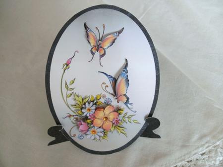 Just for You Butterflies & Flowers Plate Sheet by Edna Pattison
