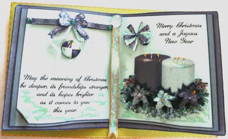 Choc and Mint Christmas Book Sheet by Edna Pattison