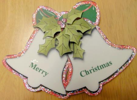 Christmas Holly Bells by Edna Pattison