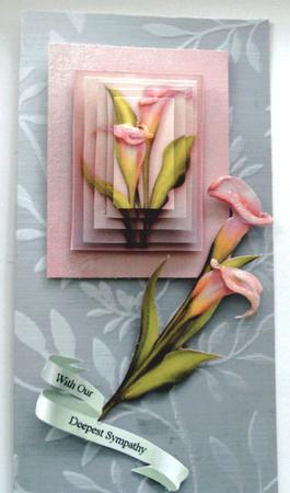 Elegant Metallic Words Matching Vellum by Edna Pattison