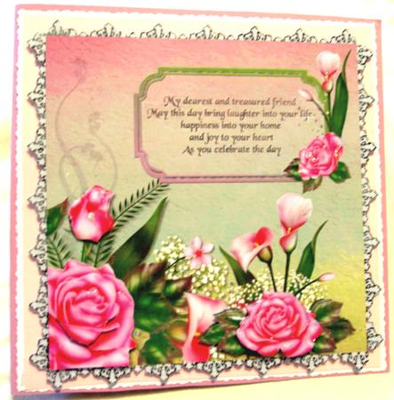 Roses for a Friend by Edna Pattison