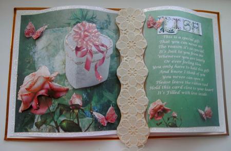 The Special Gift Card Topper Insert & Verse by Edna Pattison