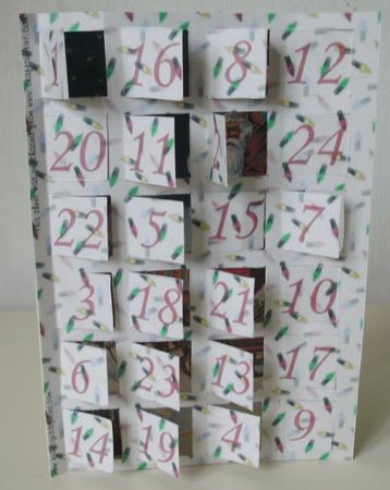 Advent Calendar Suprise by Edna Pattison