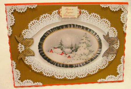 A4 Pearls and Lace Card Fronts Kit by Edna Pattison