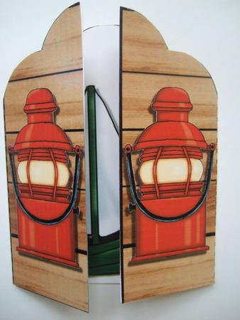 Boat Male Birthday Gate Fold by Eileen Hyde