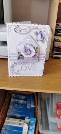 Sending You Love - Midnight Roses by eithne hynes