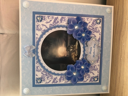 WOLF & FLOWERS MINI KIT by Elaine Franks