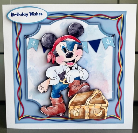 8x8 Mini Kit, Mickys Chest Of Gold by Elaine  Harmer