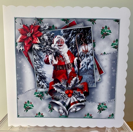 Father Christmas Mini Kit #1   NO BELLS OR FLOWER**  by Elaine  Harmer