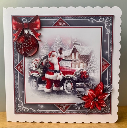 Santas Transport Mini Kit #4 by Elaine  Harmer