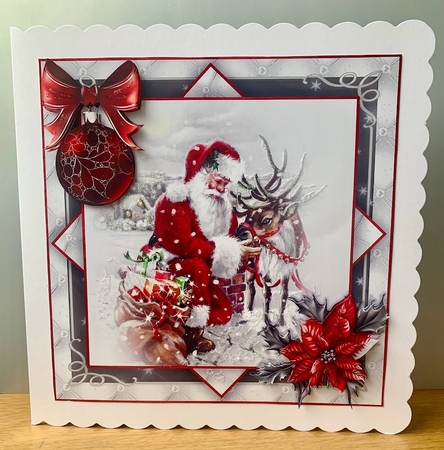 Santas Coming Mini Kit #1 by Elaine  Harmer