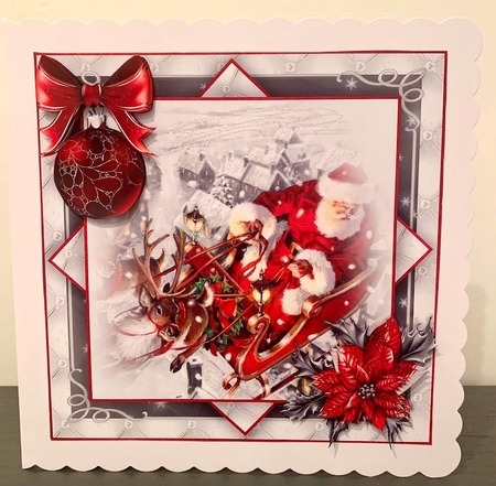 Santas Coming Mini Kit #3 by Elaine  Harmer
