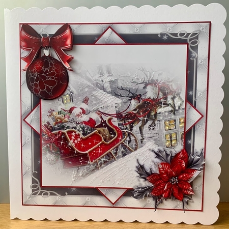 Santas Coming Mini Kit #4 by Elaine  Harmer