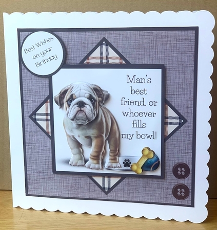Mans Best Friend - Bumper Kit #1 (Makes 4 Cards) by Elaine  Harmer