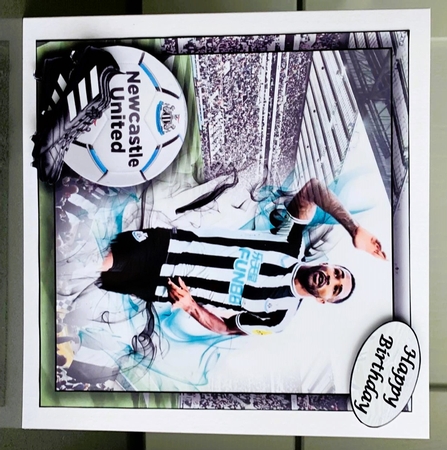 Newcastle United FC Mini Kit #3   by Elaine  Harmer