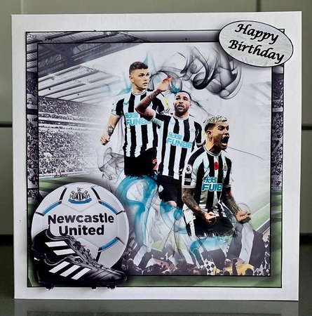 Newcastle United FC Mini Kit #4   by Elaine  Harmer