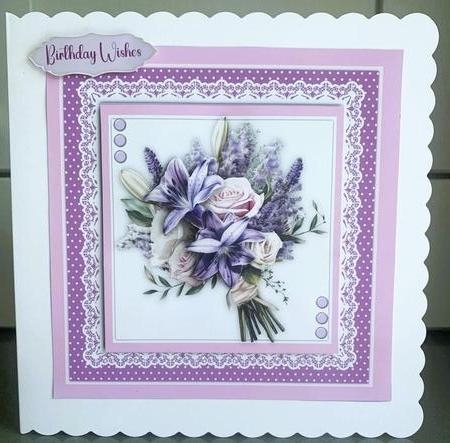8x8 Mini Kit, Beautiful Bridal Bouquets by Elaine  Harmer