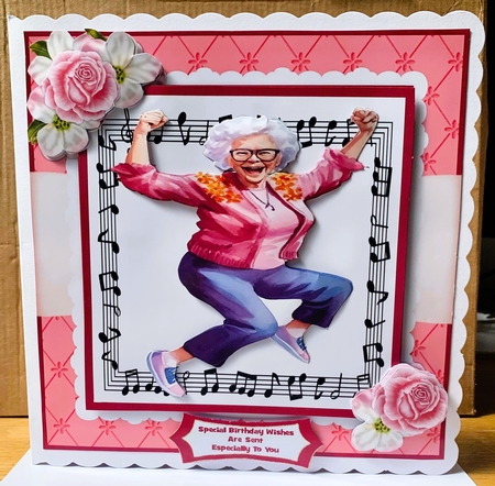 Gran...The Dancing Queen - Mini Kit by Elaine Harmer