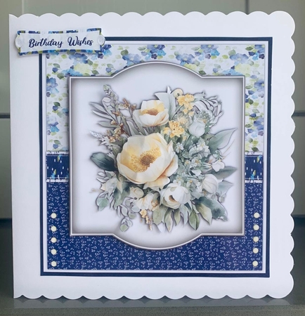 8x8 Mini Kit, Gorgeous Enchanted Florels by Elaine  Harmer