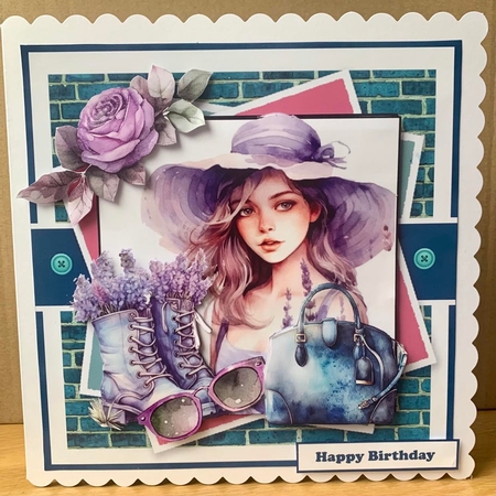 My Style Birthday Wishes 7 by Elaine  Harmer