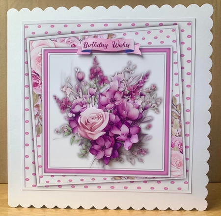 8x8 Mini Kit, The Scent of Lavender by Elaine  Harmer