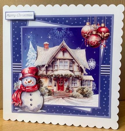 Home for Christmas 7x7 by Elaine  Harmer