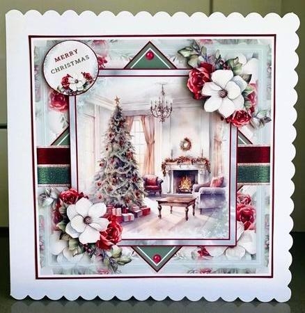 Cozy Christmas House Mini Page Kit  by Elaine  Harmer