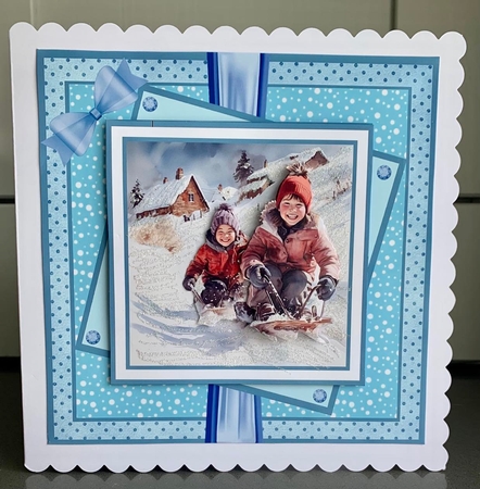 Fun in the Snow by Elaine  Harmer